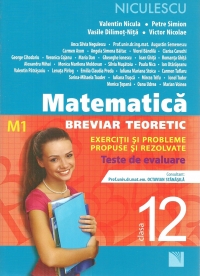 Matematica Clasa A Xii A M Breviar Teoretic Cu Exercitii Si