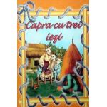 Capra cu trei iezi (format A5)-Carte ilustrata