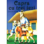 Capra cu trei iezi (carte de colorat)
