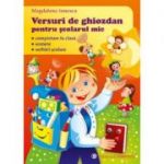 Versuri de ghiozdan pentru scolarul mic. - Magdalena Ionescu