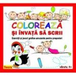 Coloreaza, invata sa scrii - Diana Rotaru