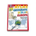 Atlas geografic scolar Europa. Peste 30 de harti realizate digital