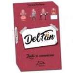DelFan-Limba si comunicare. Joc cu 64 de cartonase ce contine 4 arii super distractive: Cultura generala, mima, descriere verbala si desen - Silvana Bicazan