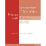 PET Practice Tests Plus with Key NE and Audio CD Pack - Barbara Thomas