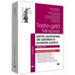 Teste-grila, minispete pentru examenele de admitere in profesiile juridice. Drept civil. Editia a 5-a