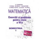 Matematica, exercitii si probleme pentru clasa a 6-a, semestrul 1 - Delia Schneider