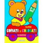 Super copiati si colorati cu Martinel - 3-5 ani