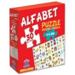 Puzzle pentru podea. Alfabet. 3-6 ani