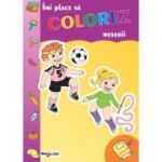 Imi place sa colorez. Meserii - Alina Pertea