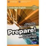 Cambridge English: Prepare! Level 1 - Teacher's Book (with DVD)