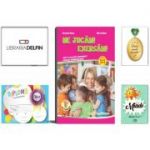 Pachet DZC: Ne jucam! Exersam! Caiet de activitate independenta, aplicatii interdisciplinare pentru clasa pregatitoare-Editura Delta, Miade (Contribuie la cresterea fluentei in citire) Diploma si Medalie.