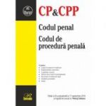 Codul penal. Codul de procedura penala. Editia a 20-a actualizata la 17 septembrie 2019 - Petrut Ciobanu