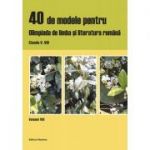 40 de modele pentru olimpiada de limba si literatura romana. Clasele V-VIII, volumul VIII - Laura Buhaciuc