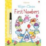 Wipe-clean first numbers