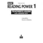 Reading Power 1, Teacher's Guide with Answer Key - Linda Jeffries