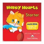 Curs limba engleza Happy Hearts Starter Multi-Rom - Jenny Dooley, Virginia Evans