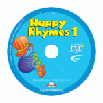 Curs limba engleza Happy Rhymes 1 DVD - Jenny Dooley, Virginia Evans