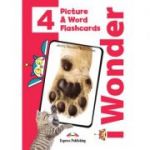 Curs limba engleza iWonder 4 Picture si Word Flashcards - Jenny Dooley, Bob Obee