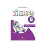 Curs limba engleza My Phonics 5 Caiet cu App - Jenny Dooley, Virginia Evans