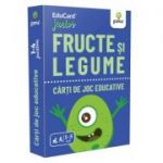 Fructe si legume. EduCard Junior. Carti de joc educative