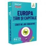 Europa. Tari si capitale. EduCard expert. Carti de joc educative