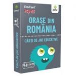 Orase din Romania. EduCard expert. Carti de joc educative