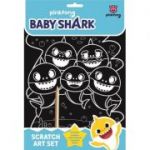 Baby Shark Scratch Art set - imagini razuibile