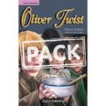 Literatura adaptata pentru copii Oliver Twist Set cu CD - Virginia Evans