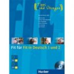 Fit fur Fit in Deutsch 1 und 2 Lehrbuch mit integrierter Audio-CD Tipps und Ubungen - Anta Kursisa, Carmen Cristache, Lina Pilypaityte, Saida Schirinowa, Erna Szakaly, Sara Vicente