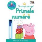 Peppa Pig. Exerseaza cu Peppa. Scrie si sterge! Primele numere - Neville Astley, Mark Baker