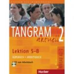 Tangram aktuell 2 Lektion 5–8 Kursbuch + Arbeitsbuch mit Audio-CD zum Arbeitsbuch - Rosa-Maria Dallapiazza