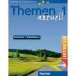 Themen aktuell 1 Kursbuch und Arbeitsbuch mit integrierter Audio-CD und CD-ROM Lektion 1–5 - Hartmut Aufderstrasse