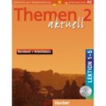 Themen aktuell 2 Kursbuch und Arbeitsbuch mit integrierter Audio-CD Lektion 1–5 - Hartmut Aufderstrasse