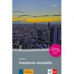 Frankfurter Geschäfte, Buch + Online-Angebot. Deutsche Lektüre für das GER-Niveau A2-B1 - Gabi Baier