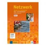 Netzwerk B1. 2, Kurs- und Arbeitsbuch mit DVD und 2 Audio-CDs. Deutsch als Fremdsprache - Stefanie Dengler
