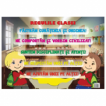 Regulile Clasei. Plansa educationala