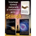 Pachet Intelege lumea naturala si universul prin stiinta - Carl Sagan, Charles Darwin