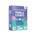 Primele cuvinte. Forme si culori. Carti de joc educative Duo Card