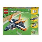 LEGO Creator 3 in 1 Avion supersonic 31126, 215 piese