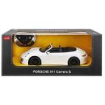 Masina cu telecomanda Porsche 911 Carrera S alb cu scara 1 la 12, Rastar