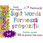 Sight words. Formeaza propoziti. Jetoane limba engleza - Fran Bromage