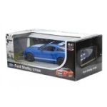 Masina cu telecomanda Ford Shelby GT500 albastru scara 1: 14, Rastar