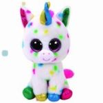 Jucarie de plus, 15 cm, Boos Harmonie unicorn cu buline, TY