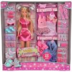 Papusa Steffi Mega Fashion Set Cu Hainute De Schimb, Steffi Love