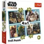 Puzzle 4in1 Mandalorian si lumea lui