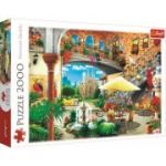 Puzzle vedere din Barcelona 2000 de piese, Trefl