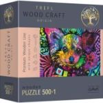 Puzzle din lemn catelusii dragalasi 500+1 piese