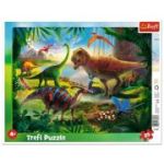 Puzzle dinozauri cu 25 de piese