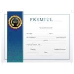 Diploma de acordare a premiului (DZC01)