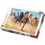 Puzzle herghelie de cai galopand 2000 de piese, Trefl